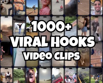 1000+ Viral Video Hooks Bundle